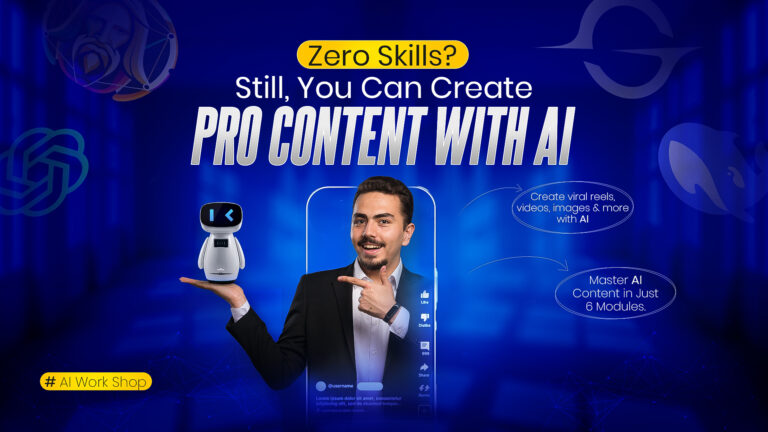 AI Workshop: Create Content With AI – Blogs, Videos, Images & More